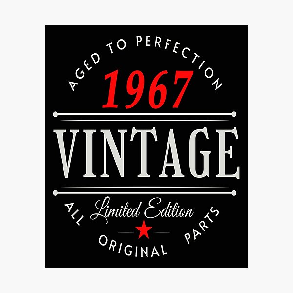 Item preview, Vintage Born In 1967 designed and sold by GACreative63.