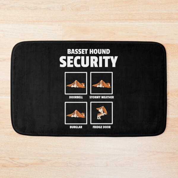 Item preview, Basset Hound - Funny Security Dog Basset Hound Funny Design & Gifts designed and sold by shirti.