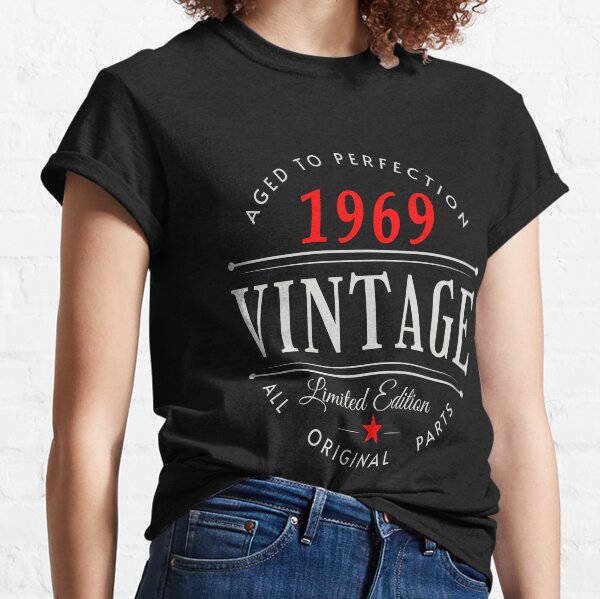 Vintage Born In 1969 Classic T-Shirt