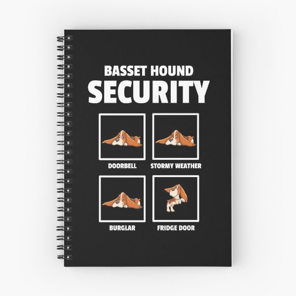 Item preview, Basset Hound - Funny Security Dog Basset Hound Funny Design & Gifts designed and sold by shirti.