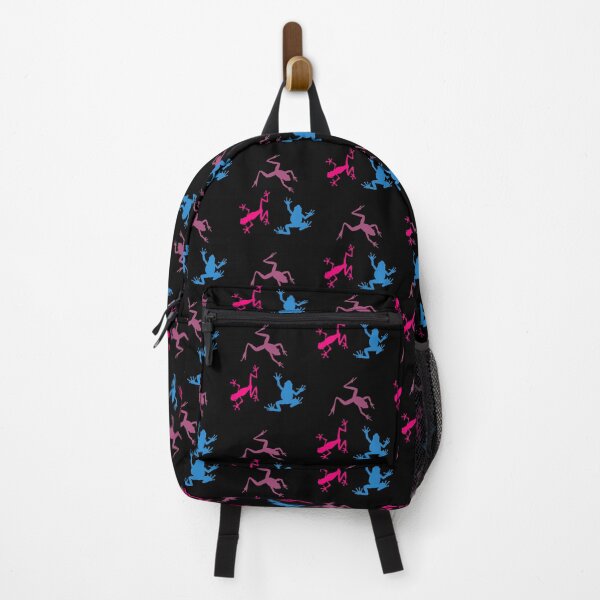 Item preview, Cute colorful Frog Pattern Pink Purple Blue designed and sold by LeftFieldFunny.