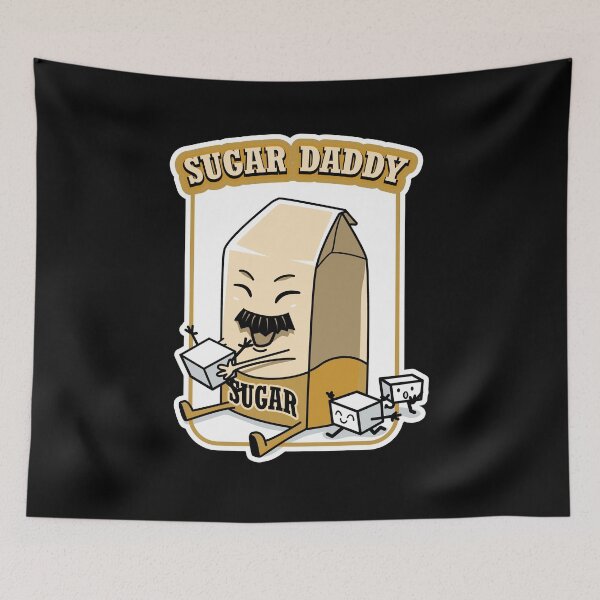 Item preview, Sugar Daddy - Flour Power Bakery Design for happy and cute baker designed and sold by tbauernhoferbiz.