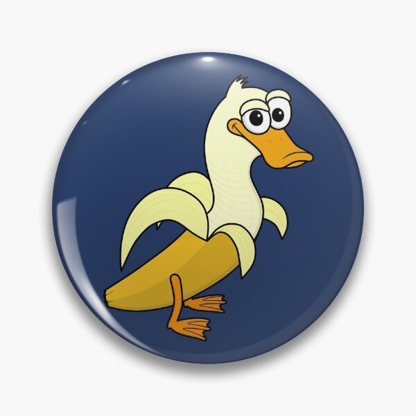 Item preview, Divertidos dibujos animados plátano pato híbrido humor meme designed and sold by AlKap.