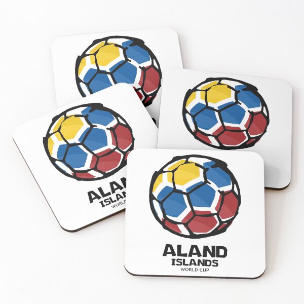 Item preview, Aland Football Country Flag designed and sold by KewaleeTee.