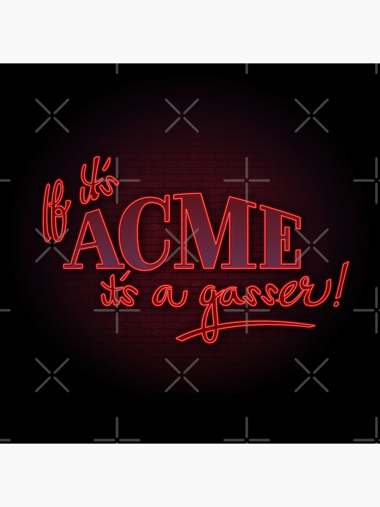 ACME Corporation neon sign (inspired by Roger Rabbit) Magnet