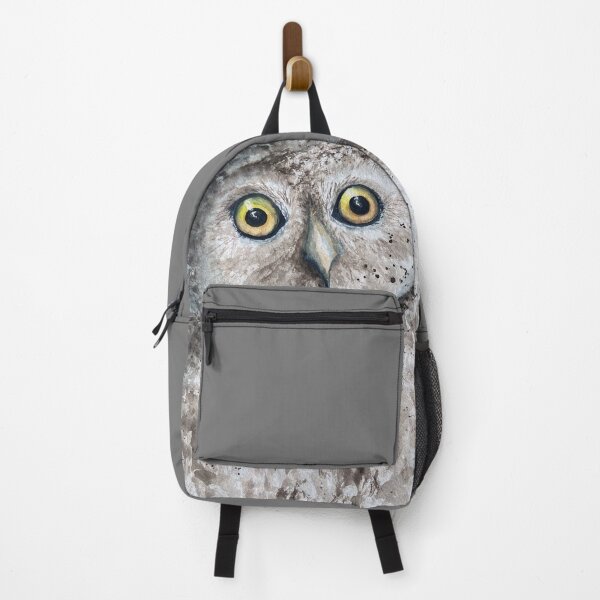 Item preview, Surprised Owl Watercolor by Ursula Noebbe designed and sold by UrsulaNoebbe.