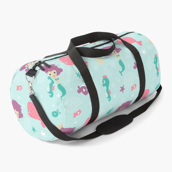 Whimsical Mermaid Duffle Bag