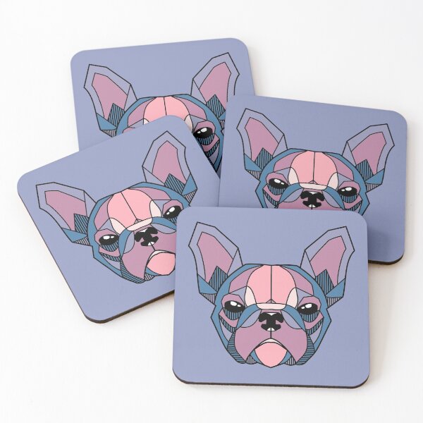 Item preview, French Bulldog Geometric - Purple designed and sold by FrenchiJunction.