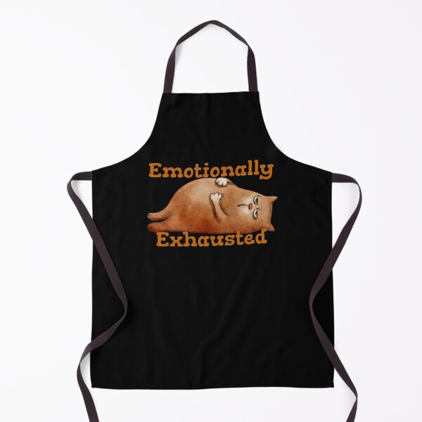 Item preview, Emotionally Exhausted Cat designed and sold by CreativeBel.