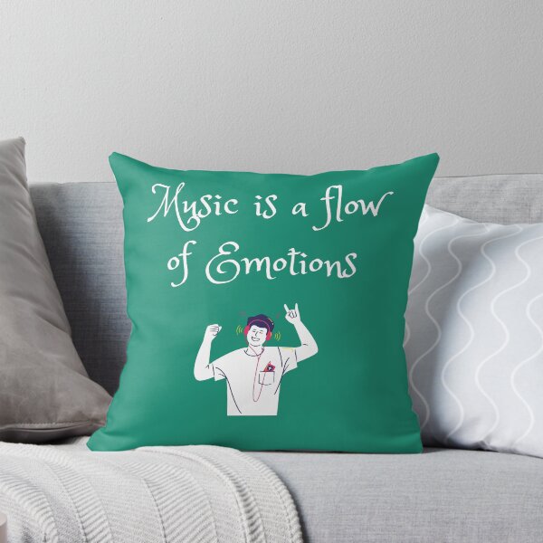 Artikelvorschau, Musik ist ein Fluss von Emotionen ... entworfen und verkauft von Dziress.