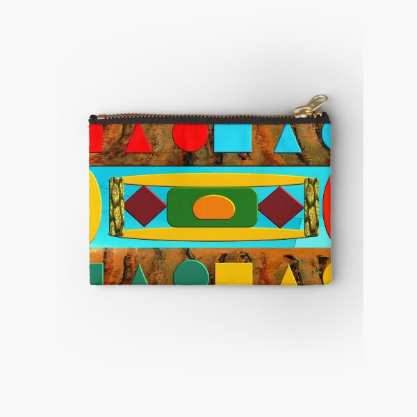 Item preview, Pattern of shapes and warm materials filled with light native American tribal style designed and sold by Ralek.