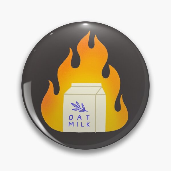 Item preview, Oat milk is on fire designed and sold by kondratya.
