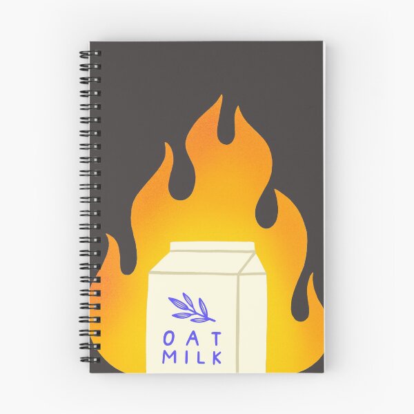 Item preview, Oat milk is on fire designed and sold by kondratya.
