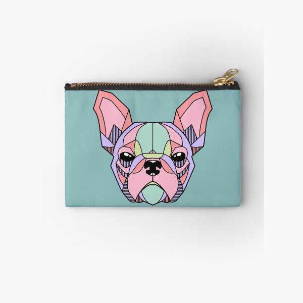 Item preview, French Bulldog Geometric - Pink designed and sold by FrenchiJunction.