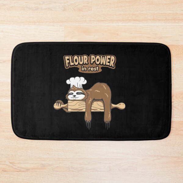 Item preview, Flour Power In Rest Design for relaxed, chilled out or retired bakers designed and sold by tbauernhoferbiz.