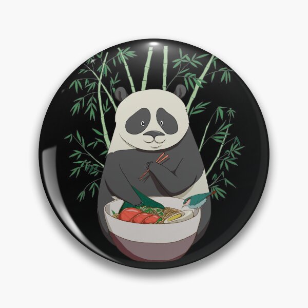 Item preview, Panda Ramen Bamboo - Kawaii Anime Panda Lover Japanese Noodles designed and sold by r-silver.