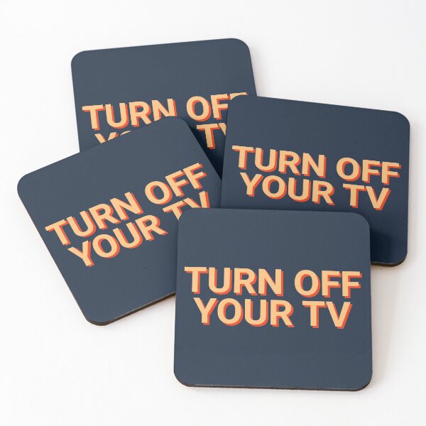 Item preview, Turn Off Your TV Coronavirus designed and sold by Sour Soul.