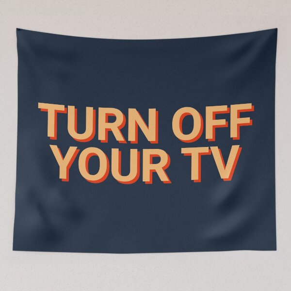 Item preview, Turn Off Your TV Coronavirus designed and sold by Sour Soul.