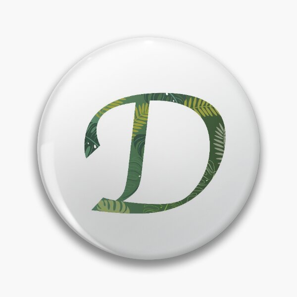 Item preview, Letter D Sticker designed and sold by SakiOno.