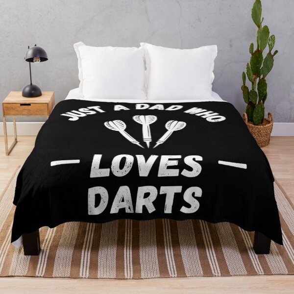 Item preview, Just a dad who loves darts designed and sold by TheGreenGoat.