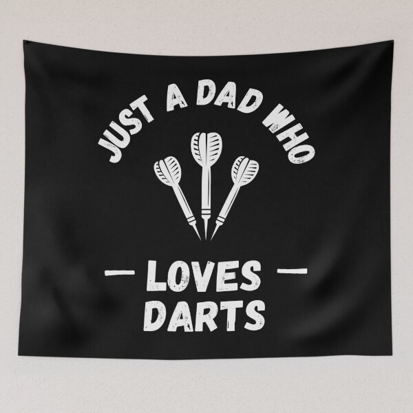 Item preview, Just a dad who loves darts designed and sold by TheGreenGoat.