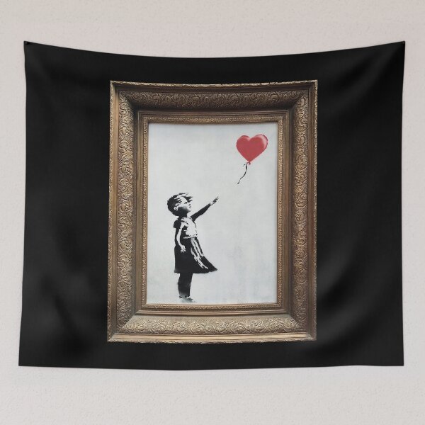 Item preview, Balloon Girl Original Frame Before Shredder Prank designed and sold by WE-ARE-BANKSY.