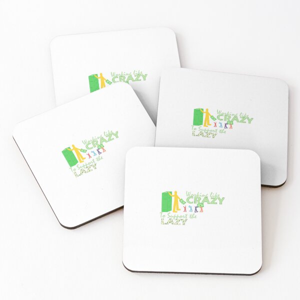 Item preview, Working Like Crazy To Support The Lazy designed and sold by Independence arrival.
