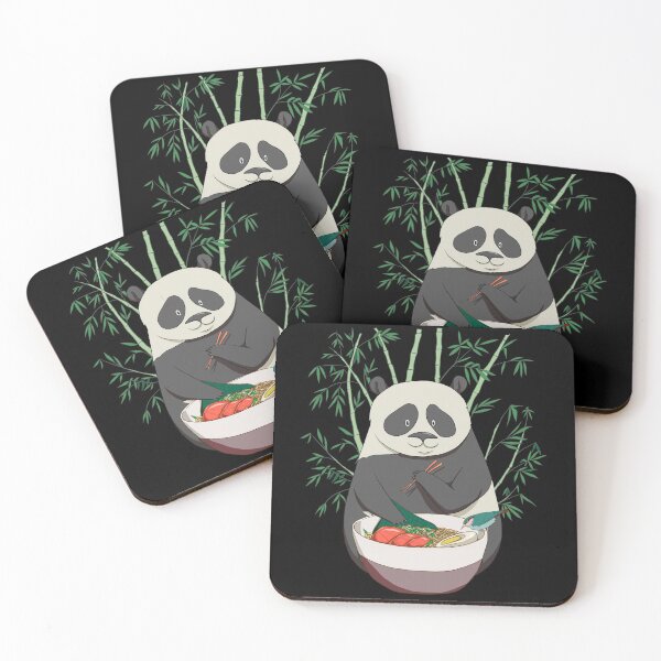 Item preview, Panda Ramen Bamboo - Kawaii Anime Panda Lover Japanese Noodles designed and sold by r-silver.