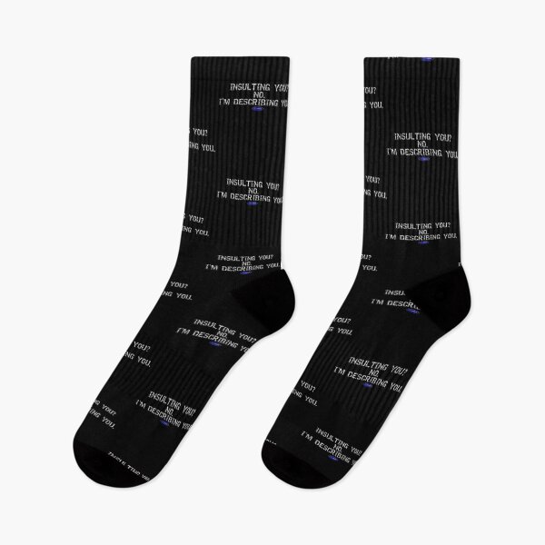 Item preview, INSULTING YOU? NO. I'M DESCRIBING YOU. - FUNNY - INSULT - MOTIVATIONAL SARCASM designed and sold by BODYLANGUAGE101.