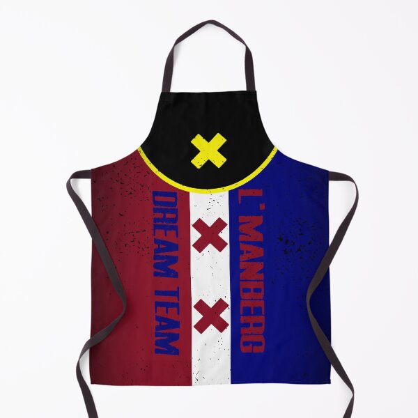 Item preview, l'manberg dream team distressed flag designed and sold by Infdesigner.
