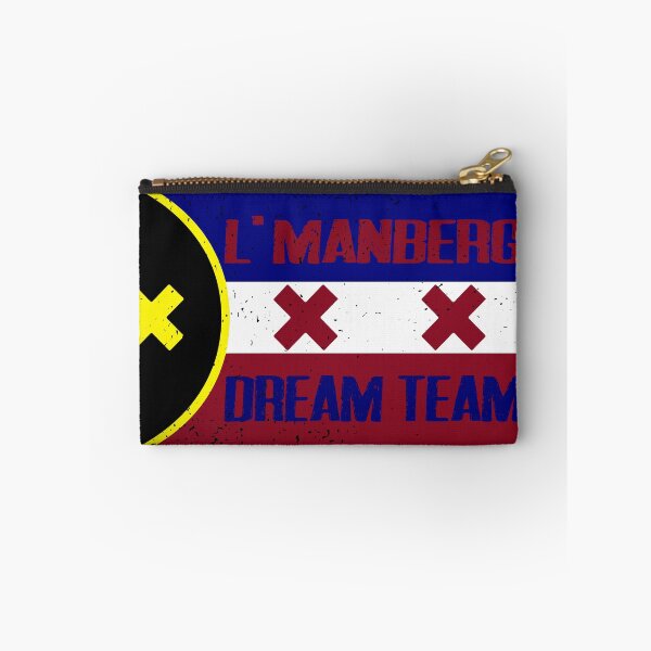 Item preview, l'manberg dream team distressed flag designed and sold by Infdesigner.
