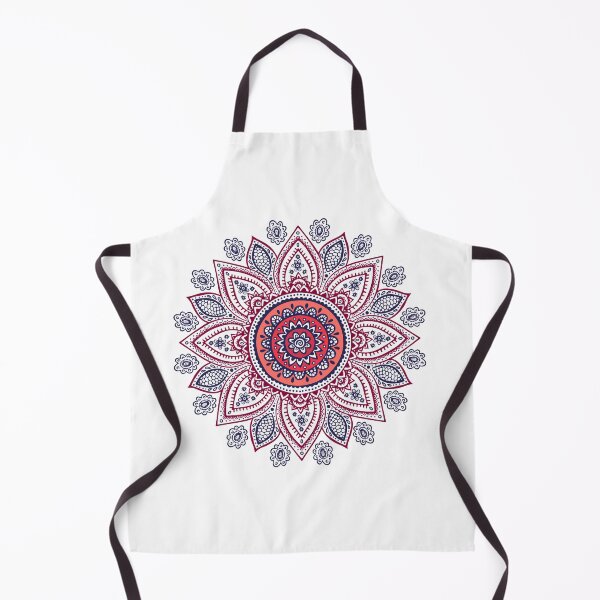 Item preview, Decorative pink and blue round pattern frame designed and sold by deeplaxman.