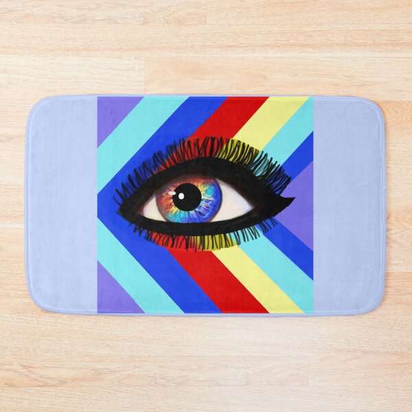 Item preview, Eyes Rainbow Eyes  "The Eyes Have It"  Stripes if Bold Color designed and sold by ArtTheresaLynn1.