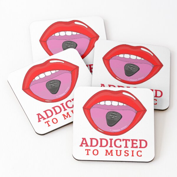 Item preview, Addicted to Music designed and sold by GuitarTeesStore.