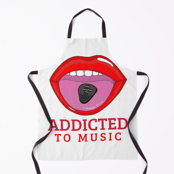 Item preview, Addicted to Music designed and sold by GuitarTeesStore.
