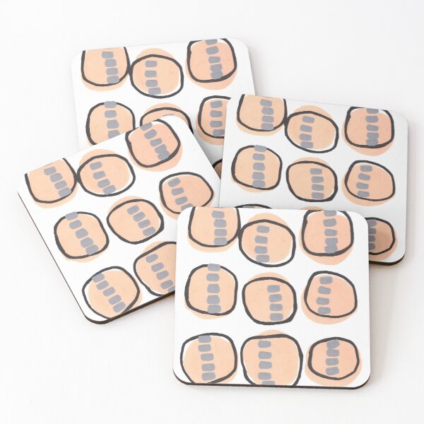 Item preview, Peach Organic Shapes designed and sold by LauraKozdra.