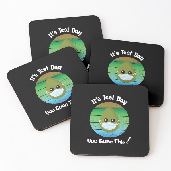 Item preview, It's Test Day You Guac This Retro Vintage Sunset, Funny Testing Day Avocado Covid designed and sold by magicos1.