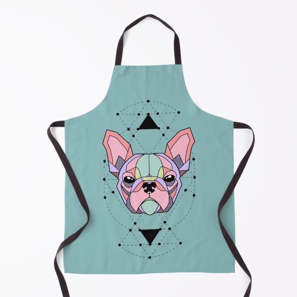 Item preview, French Bulldog Geometric - Pink designed and sold by FrenchiJunction.