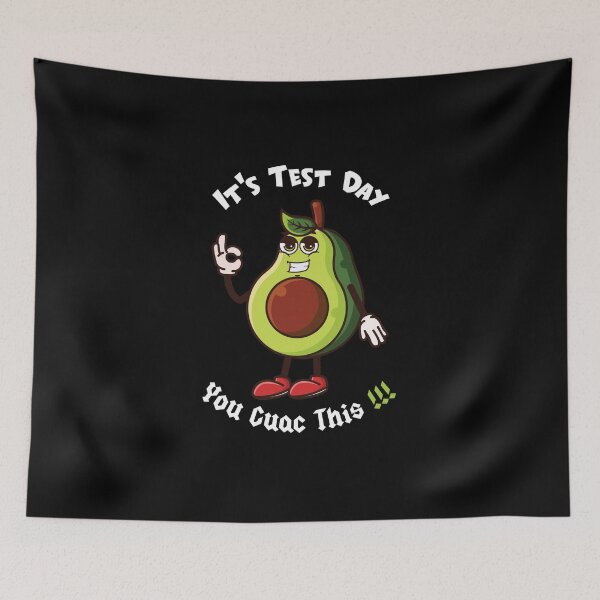 Item preview, It's Test Day You Guac This Retro Vintage Sunset, Funny CuteTesting Day Avocado designed and sold by magicos1.