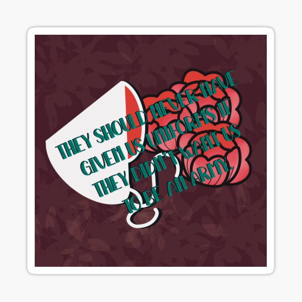 Handmaid Army Sticker
