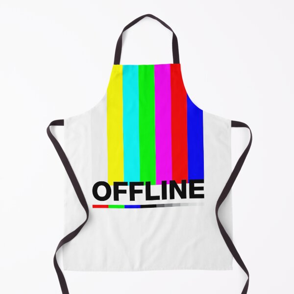 Item preview, "Offline" error message, no signal, test screen designed and sold by TrueType.