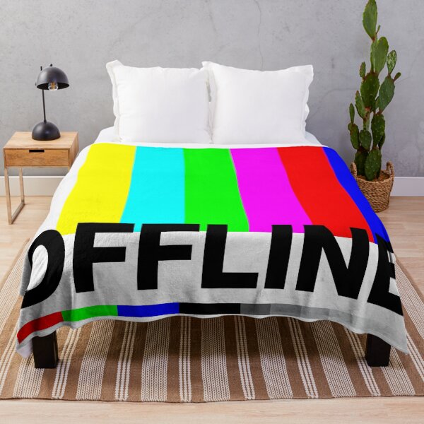 Item preview, "Offline" error message, no signal, test screen designed and sold by TrueType.