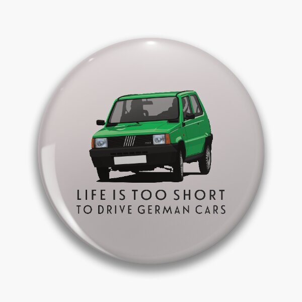 Item preview, Life is too short to drive German cars - Panda in green designed and sold by knappidesign.