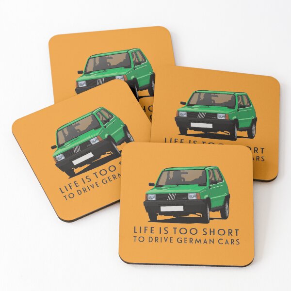 Item preview, Life is too short to drive German cars - Panda in green designed and sold by knappidesign.