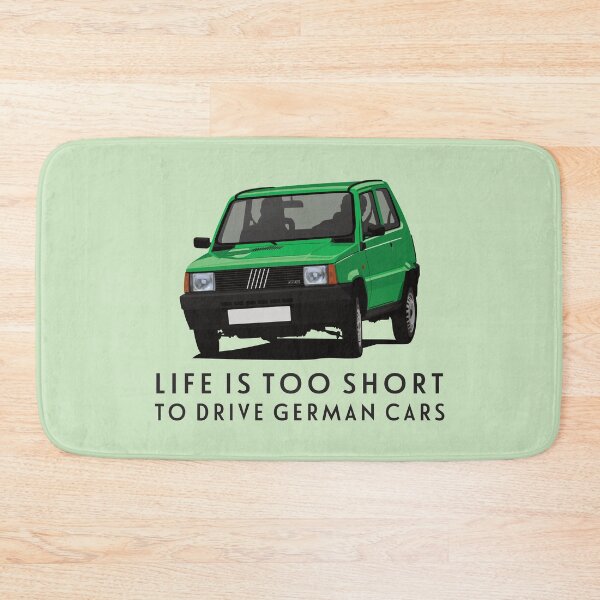 Item preview, Life is too short to drive German cars - Panda in green designed and sold by knappidesign.