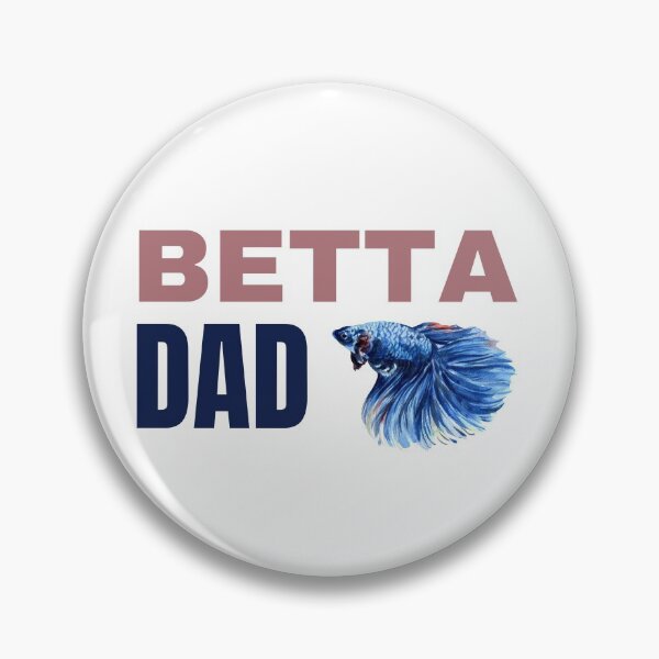 Item preview, Betta Dad men's shirt for betta lovers designed and sold by bonus24.
