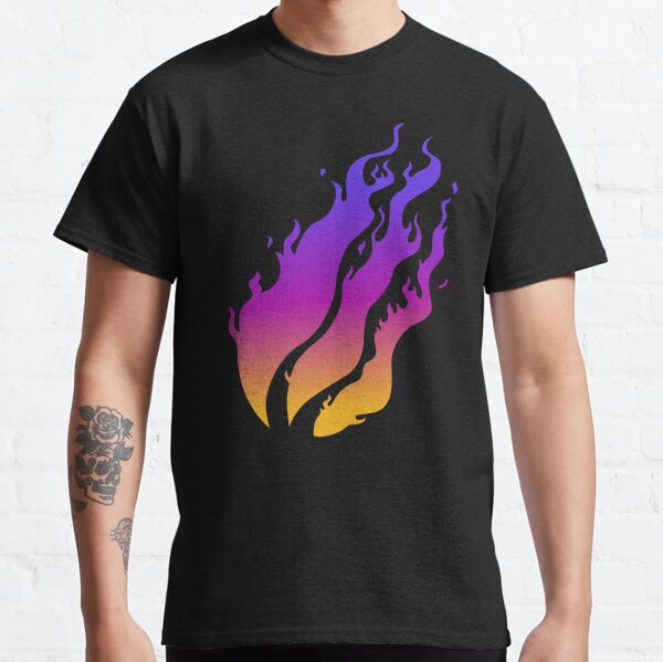 Roblox Fire T Shirts Redbubble - roblox fire and water shirt