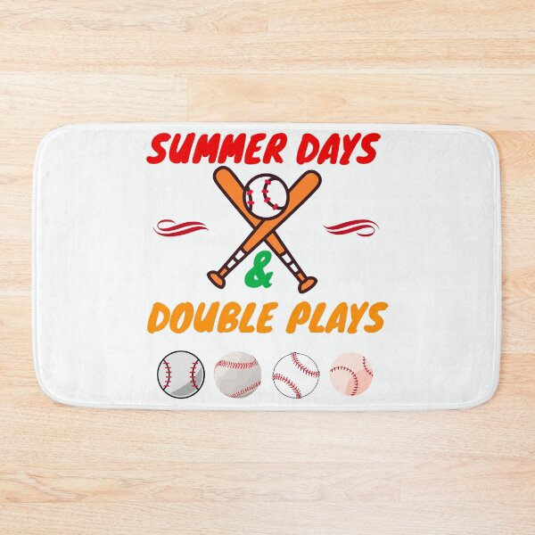 Item preview, Summer days and double plays | sticker designed and sold by ronaldsonou.
