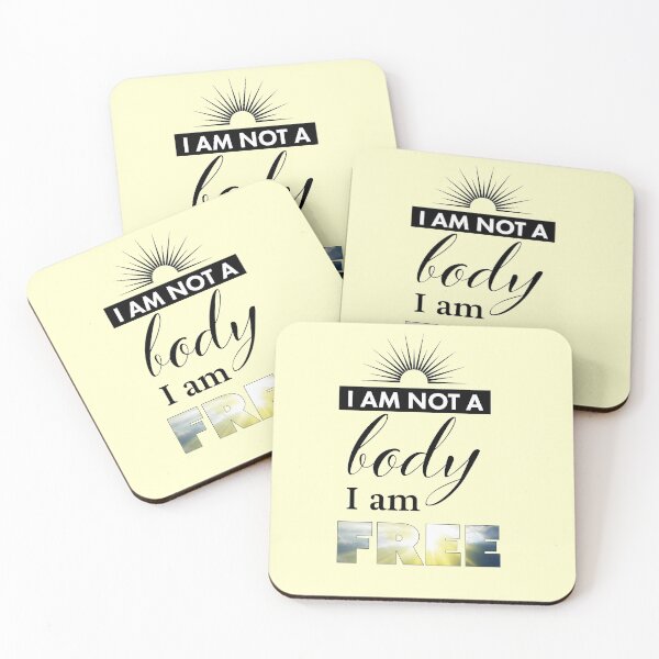Item preview, I am not a body, I am free designed and sold by designed4spirit.