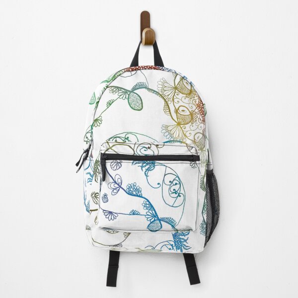 Item preview, Line art fish water mandala scribble  designed and sold by WestcottDesign.